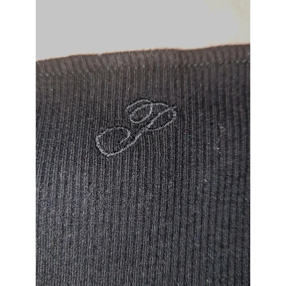 Corset Lace Up Top Black Size Small Fairy Whimsigoth Grunge Y2K - Picture 7 of 8